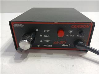 CARSON'S RADIO SA-385 ALERT